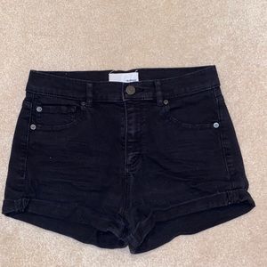 Garage black Jean shorts size 1 good condition